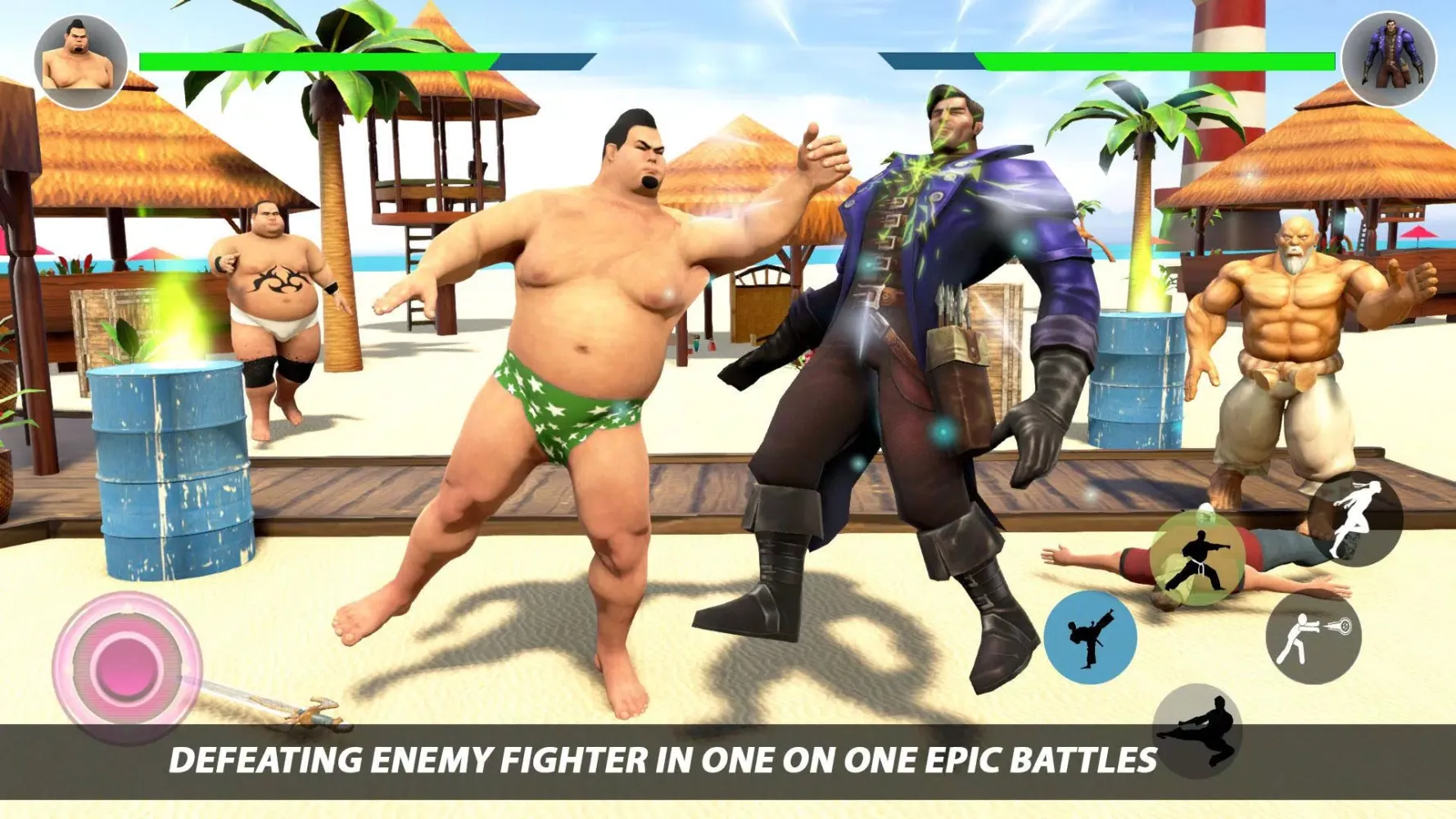 Sumo Wrestling 2020 Live Fight Screenshots