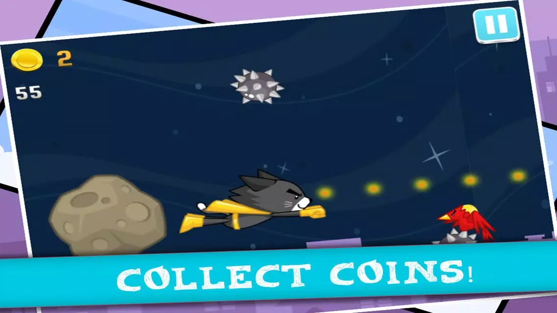 Скриншоты Superhero Cat Paw Battle vs Alien Attack Patrol Game Free