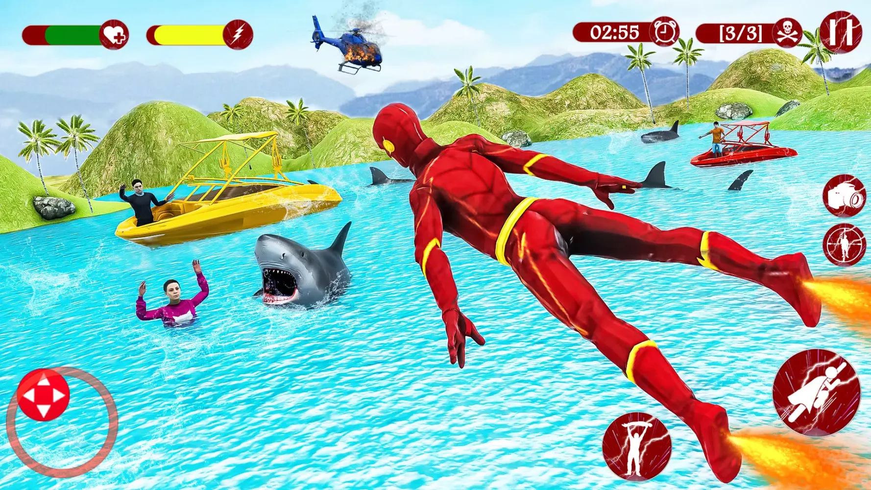 Super Speed: Flying Hero Games Screenshots