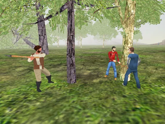 تصاویر Idle Lumberjack Wood Harvest iPad 