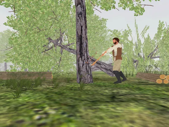 تصاویر Idle Lumberjack Wood Harvest iPad 