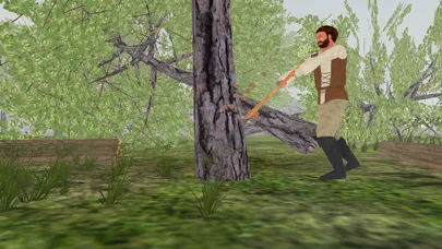 تصاویر Idle Lumberjack Wood Harvest