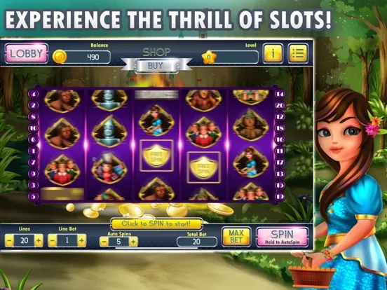 Wizard Of Wonderland Slot Game iPad  Screenshots