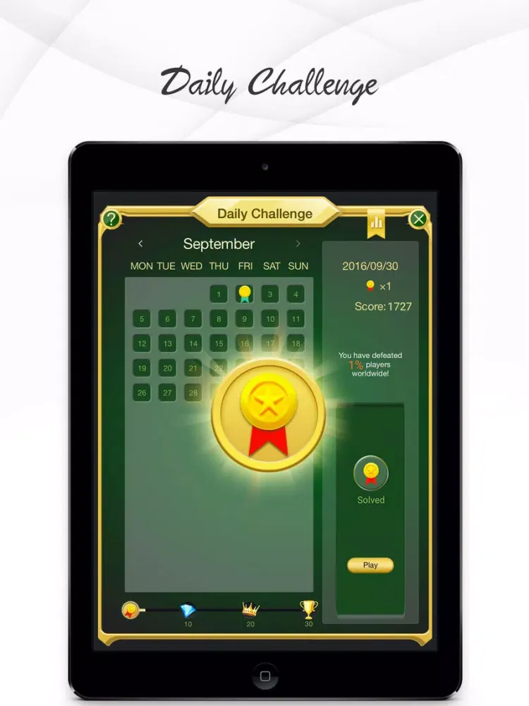 Solitaire - Free Classic Card Games iPad  Ekran Görüntüleri