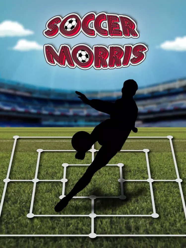 Tangkapan layar Soccer Caps Morris Tic Tac Toe - 3 in a row Nine Men's Morris iPad 