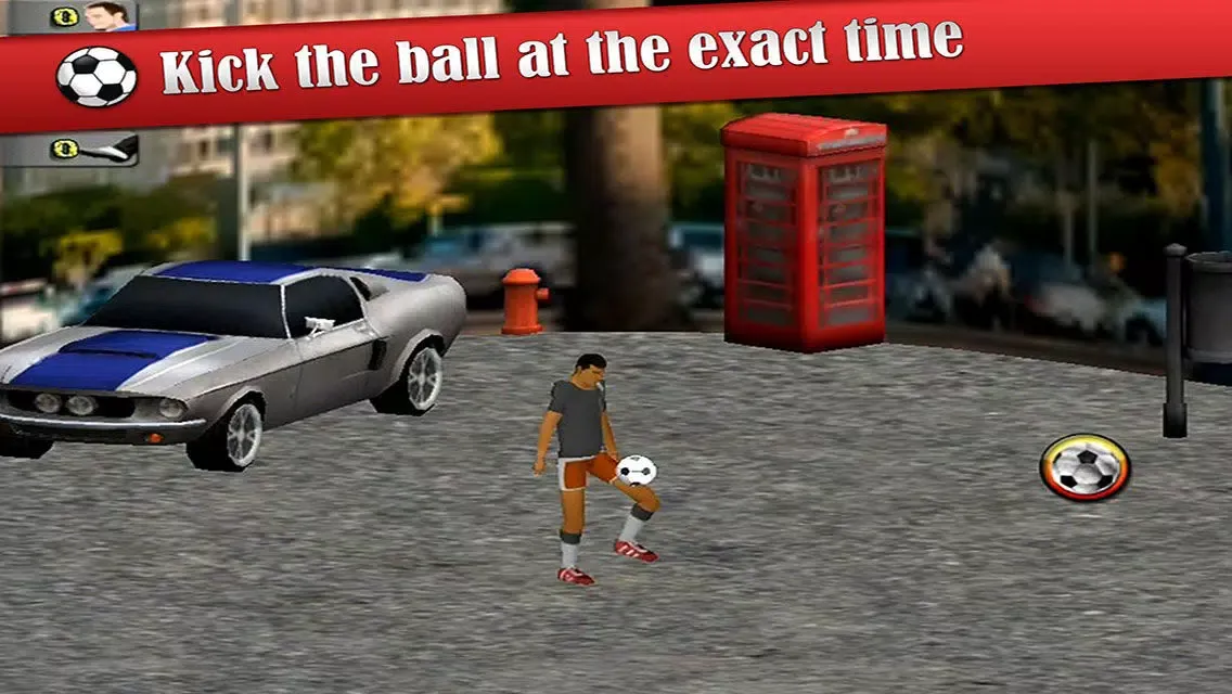 Street Soccer Juggling Screenshots
