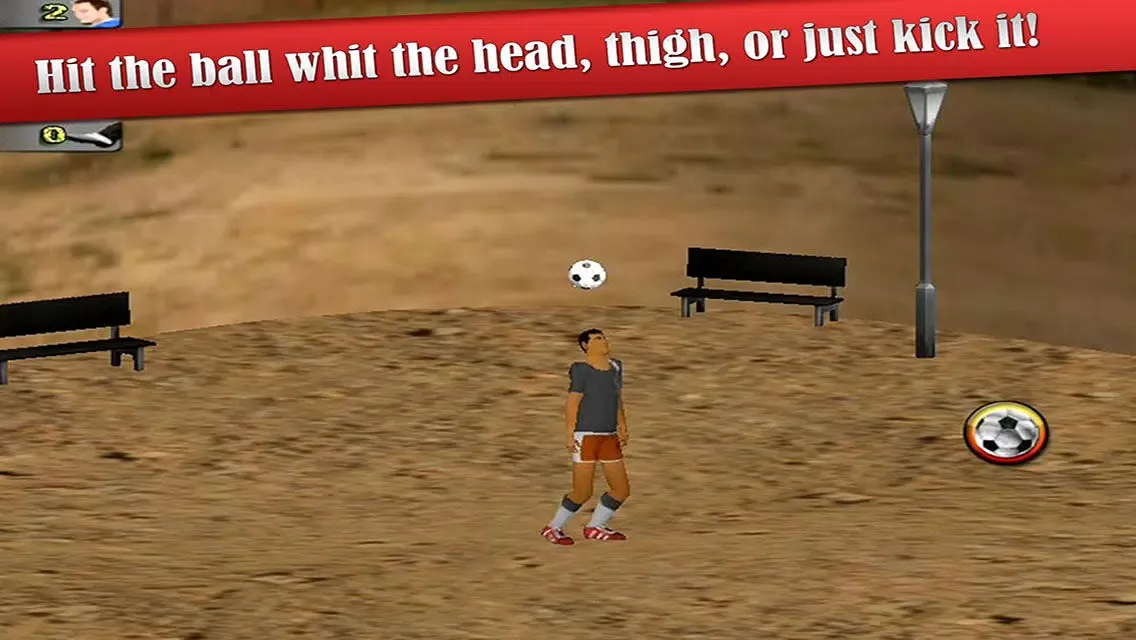 Street Soccer Juggling Screenshots