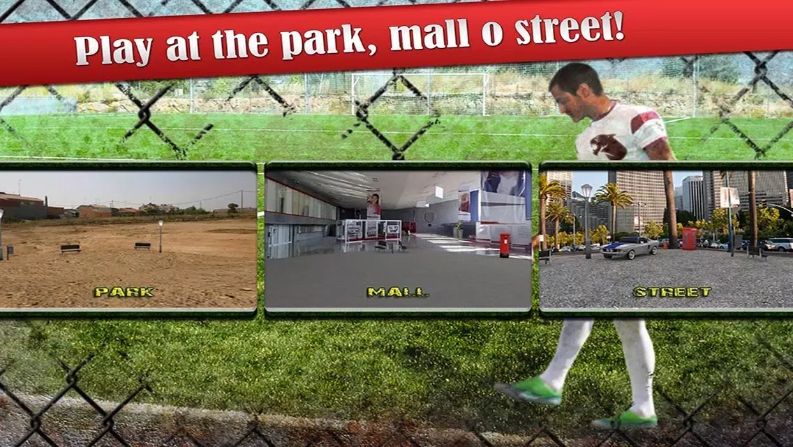 Street Soccer Juggling Screenshots