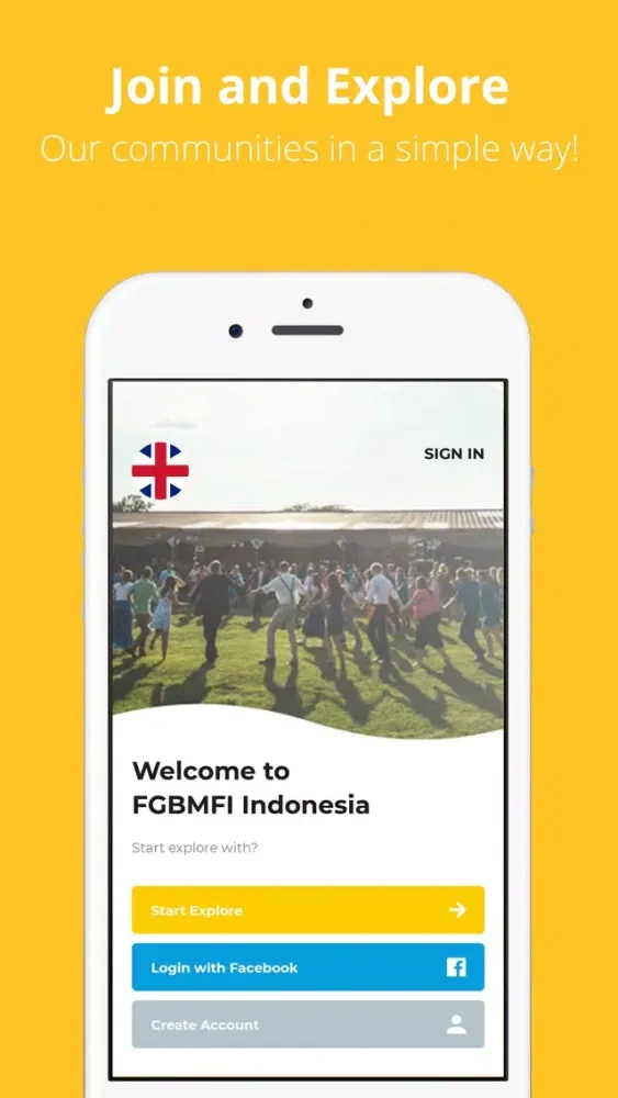 Captures d'écran de FGBMFI IDN