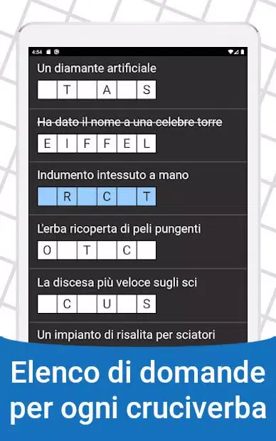 Cruciverba Italiano Screenshots