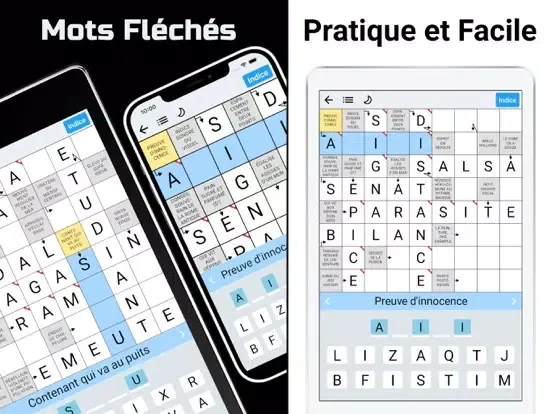Mots Fléchés : Mots Croisés iPad  स्क्रीनशॉट