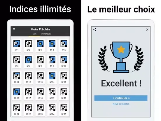 Mots Fléchés : Mots Croisés iPad  स्क्रीनशॉट