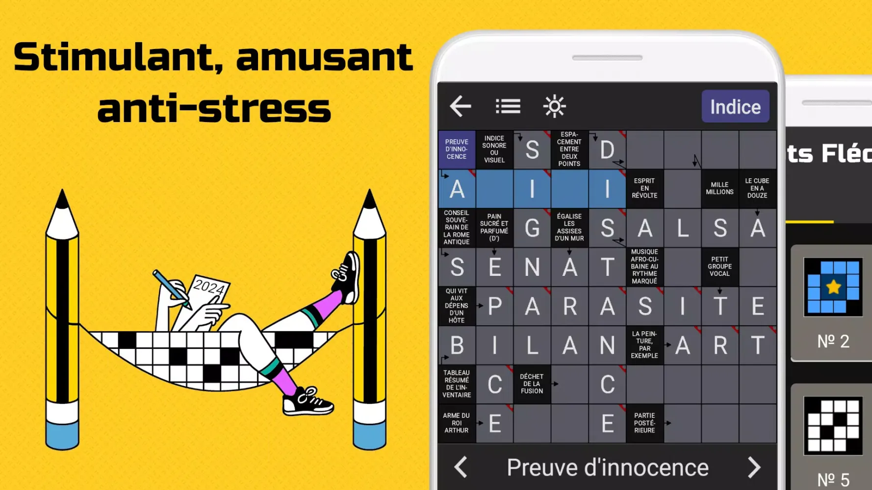 Mots Fléchés应用截图