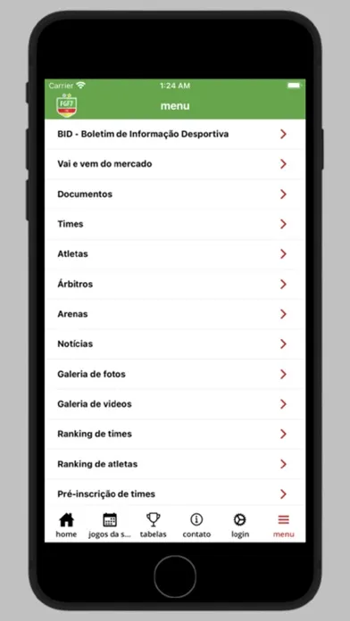 Скриншоты Federação Gaúcha de Futebol 7