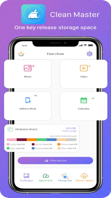 Screenshot di Fans Cleanerㆍ phone cleaner