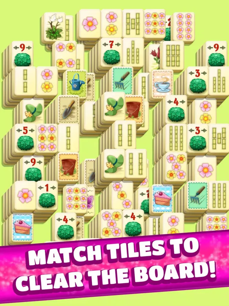 Mahjong Spring Flower Garden iPad  স্ক্রিনশট
