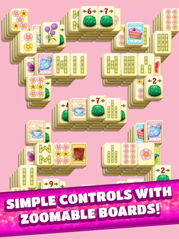 Mahjong Spring Flower Garden iPad  স্ক্রিনশট