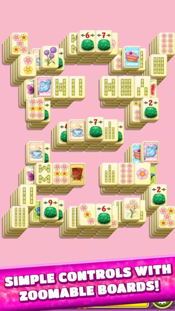 Mahjong Spring Flower Garden স্ক্রিনশট