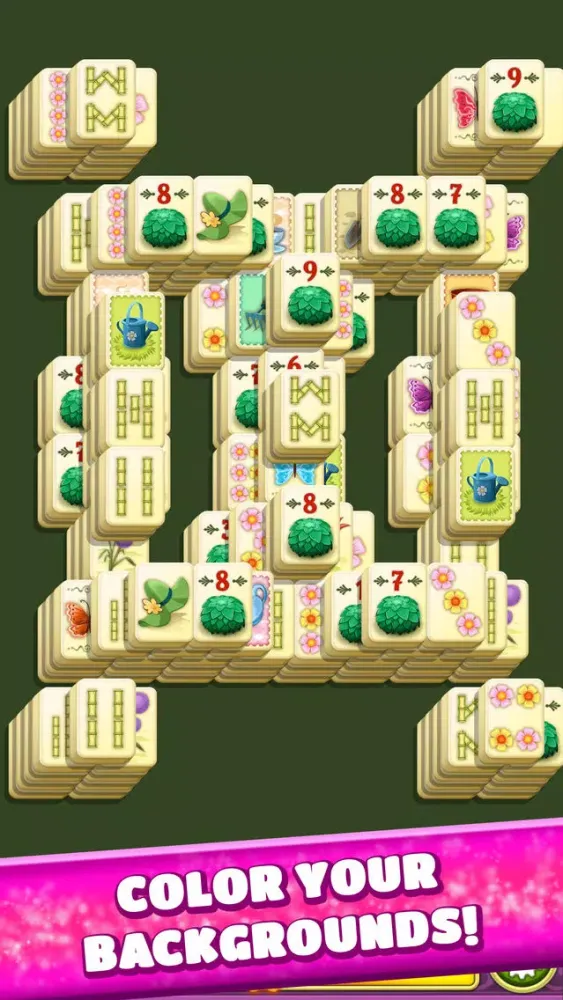 Mahjong Spring Flower Garden স্ক্রিনশট