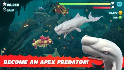 Tangkapan layar Hungry Shark Evolution