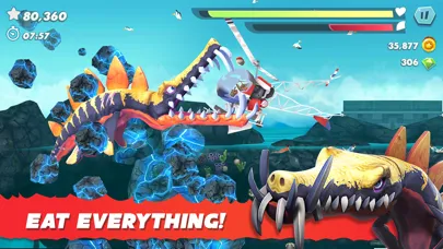 Tangkapan layar Hungry Shark Evolution