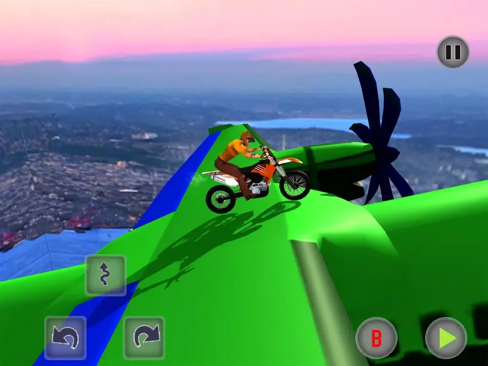 Bike Stunts Jumping 3D iPad 应用截图