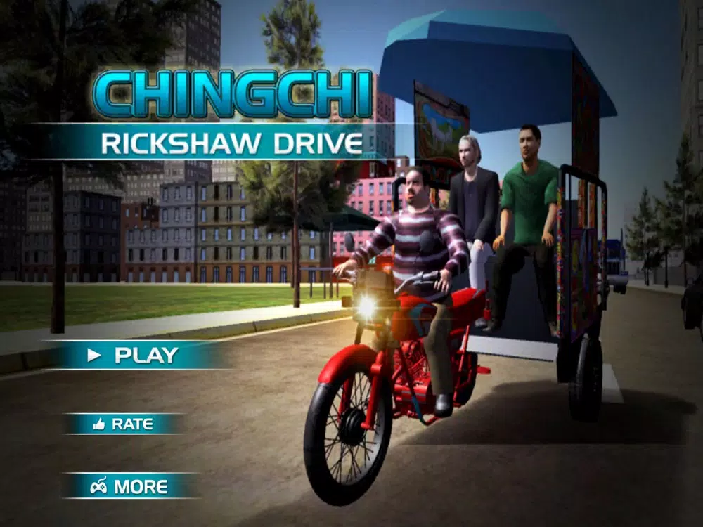 Drive Rickshaw On City Roads iPad  Ekran Görüntüleri