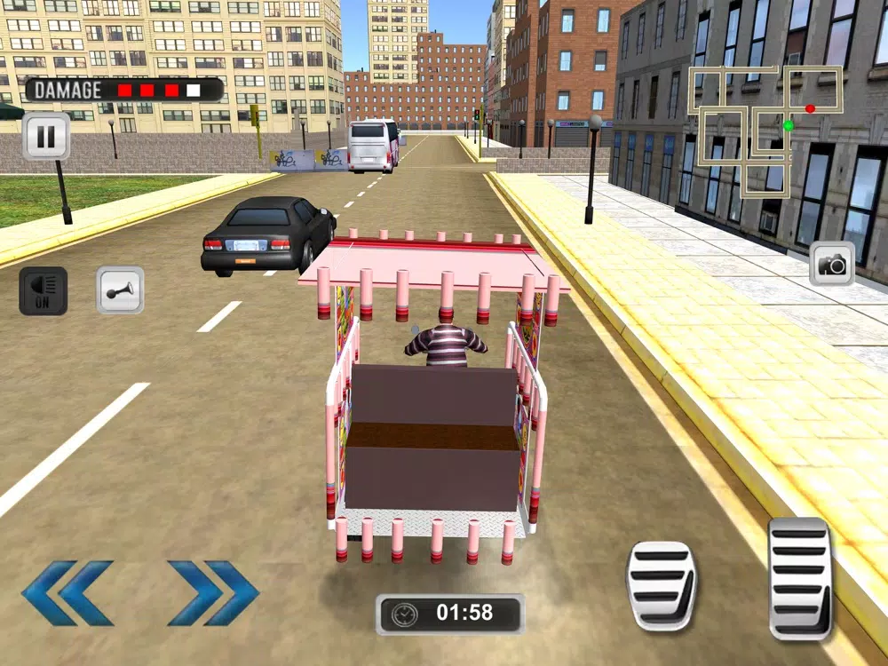 Drive Rickshaw On City Roads iPad  Ekran Görüntüleri