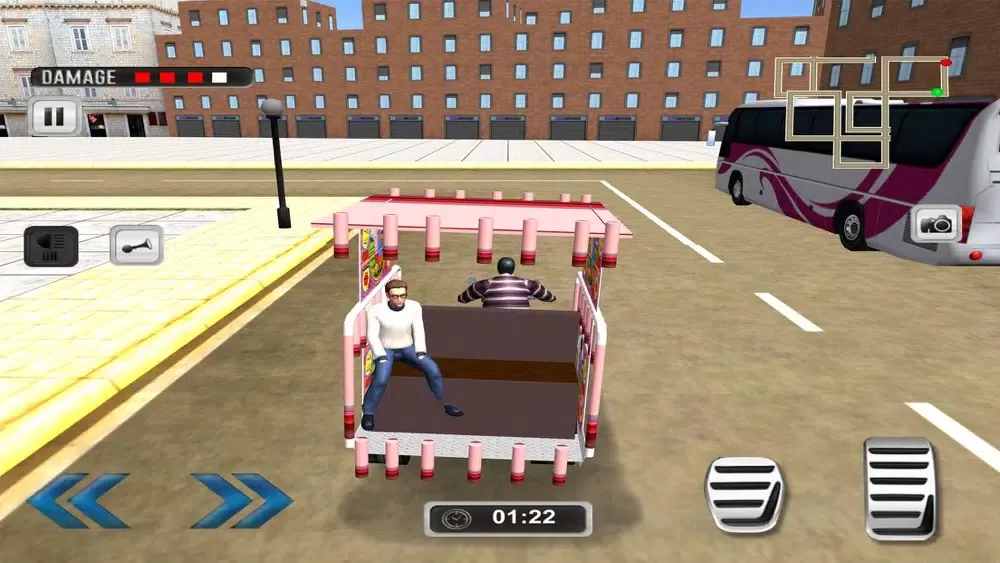 Drive Rickshaw On City Roads 스크린샷