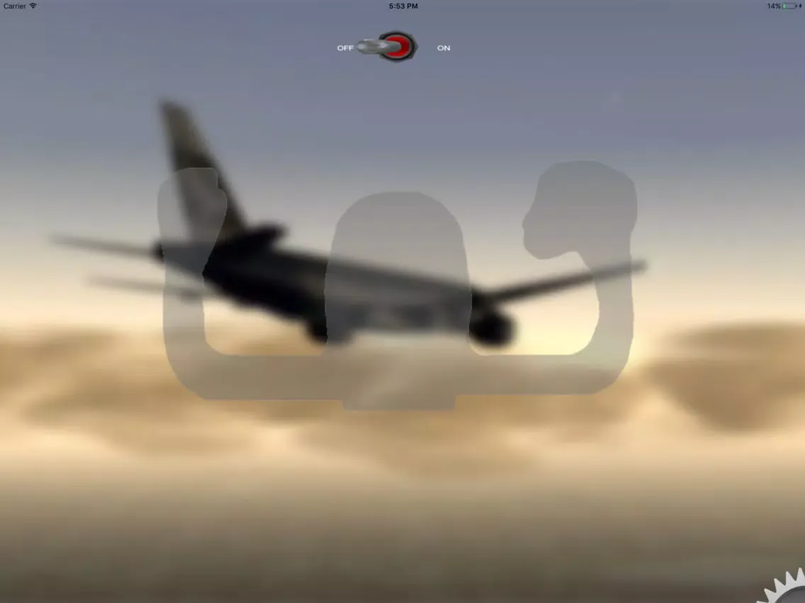 Yoke for FlightGear iPad  Screenshots