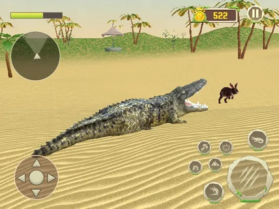 Captures d'écran de Crocodile Attack Animal Games iPad 