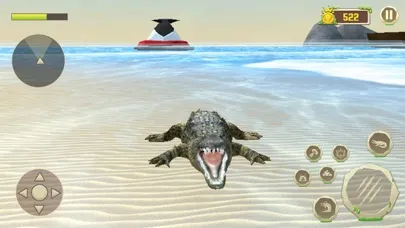 Captures d'écran de Crocodile Attack Animal Games