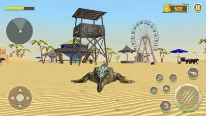 Captures d'écran de Crocodile Attack Animal Games