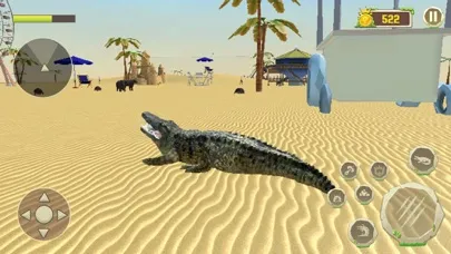 Captures d'écran de Crocodile Attack Animal Games