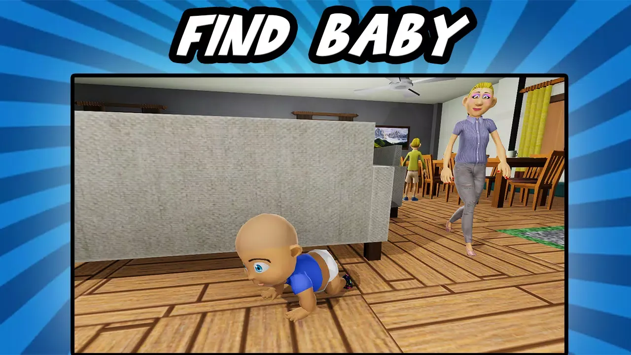 Tangkapan skrin Daddy Hide and Seek Survival