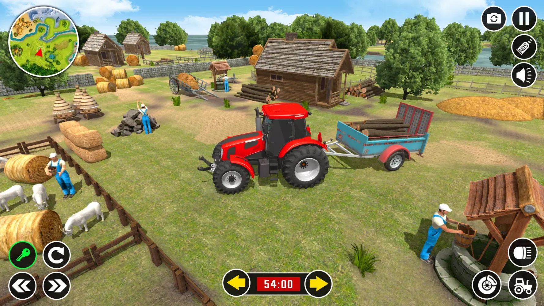 Capturas de pantalla de Tractor Driving Farming Sim