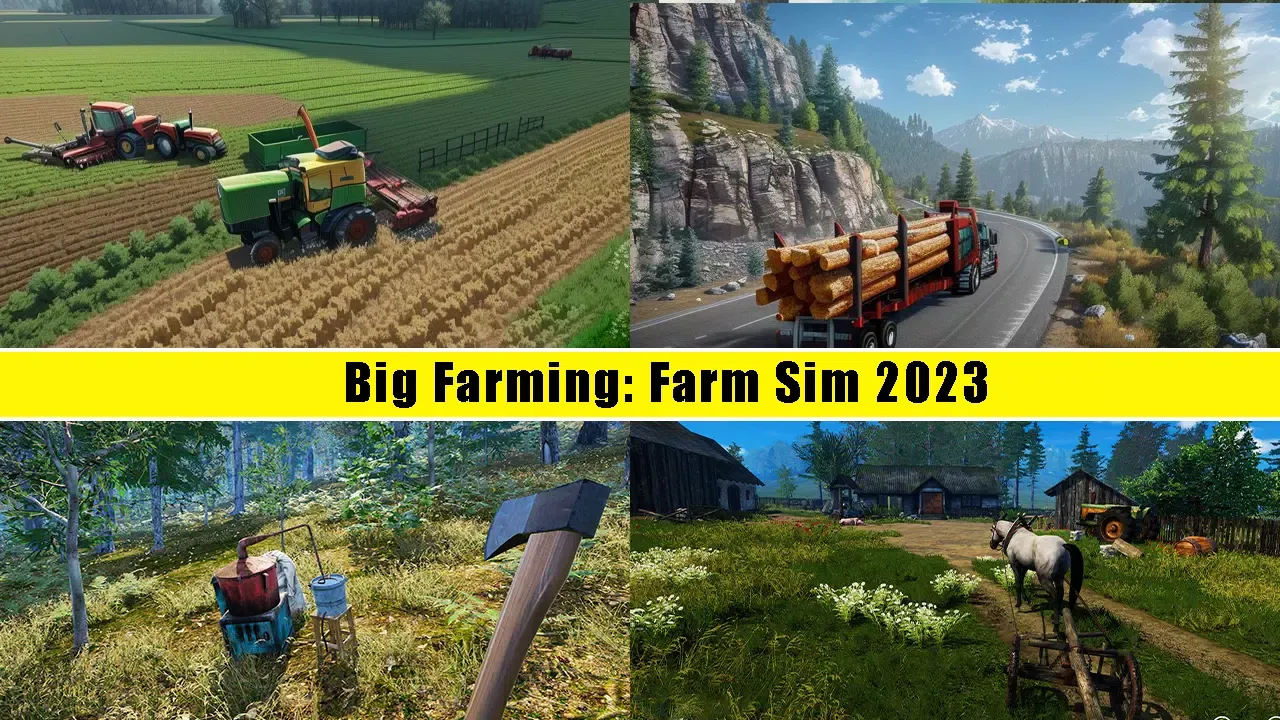 Capturas de pantalla de Big Farming: Farm Sim 2023