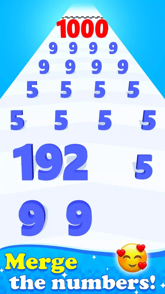 Number Run Screenshots