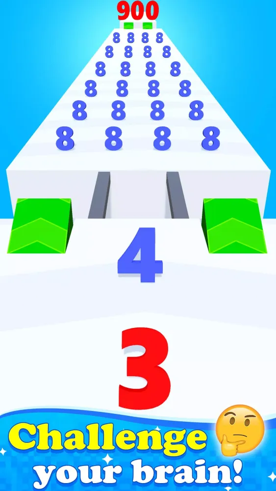 Number Run Screenshots