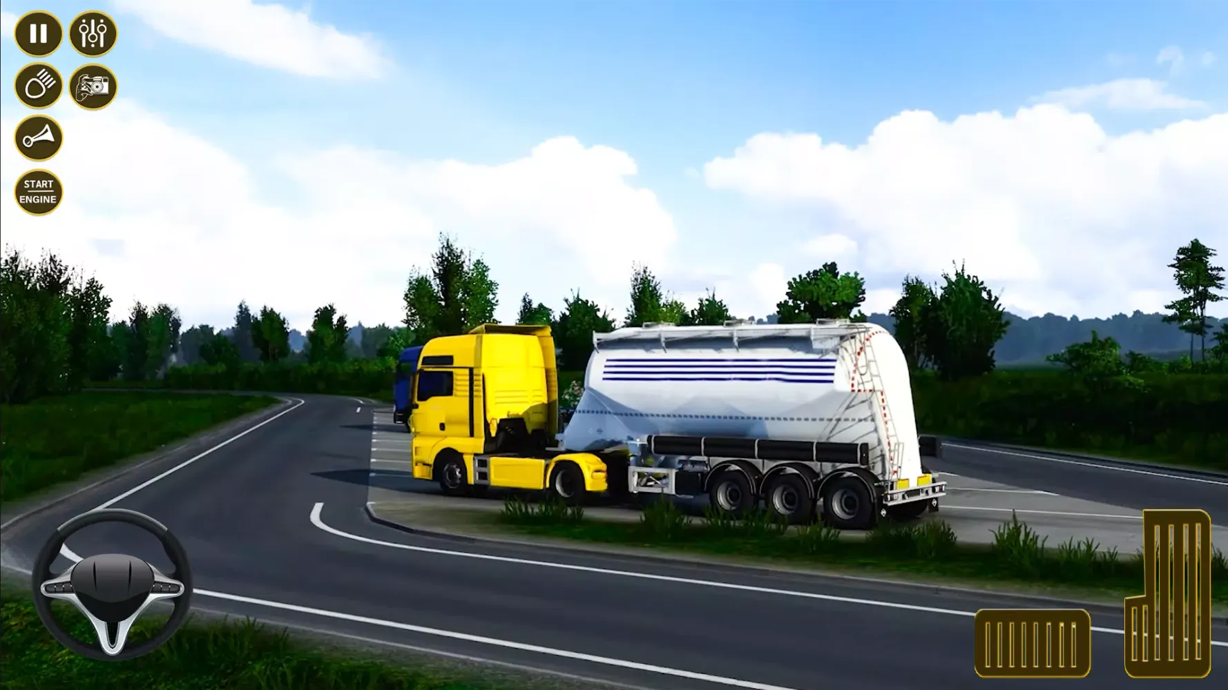 Tangkapan skrin Oil Tanker Truck Game: 3D Game