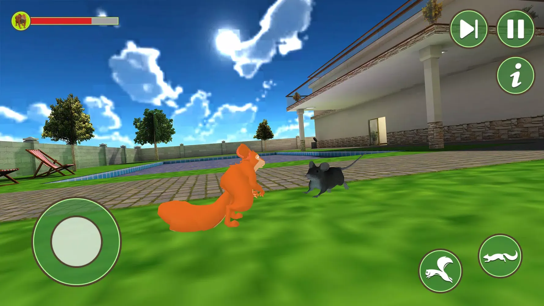 Ảnh chụp màn hình của Virtual Squirrel Simulator 3D