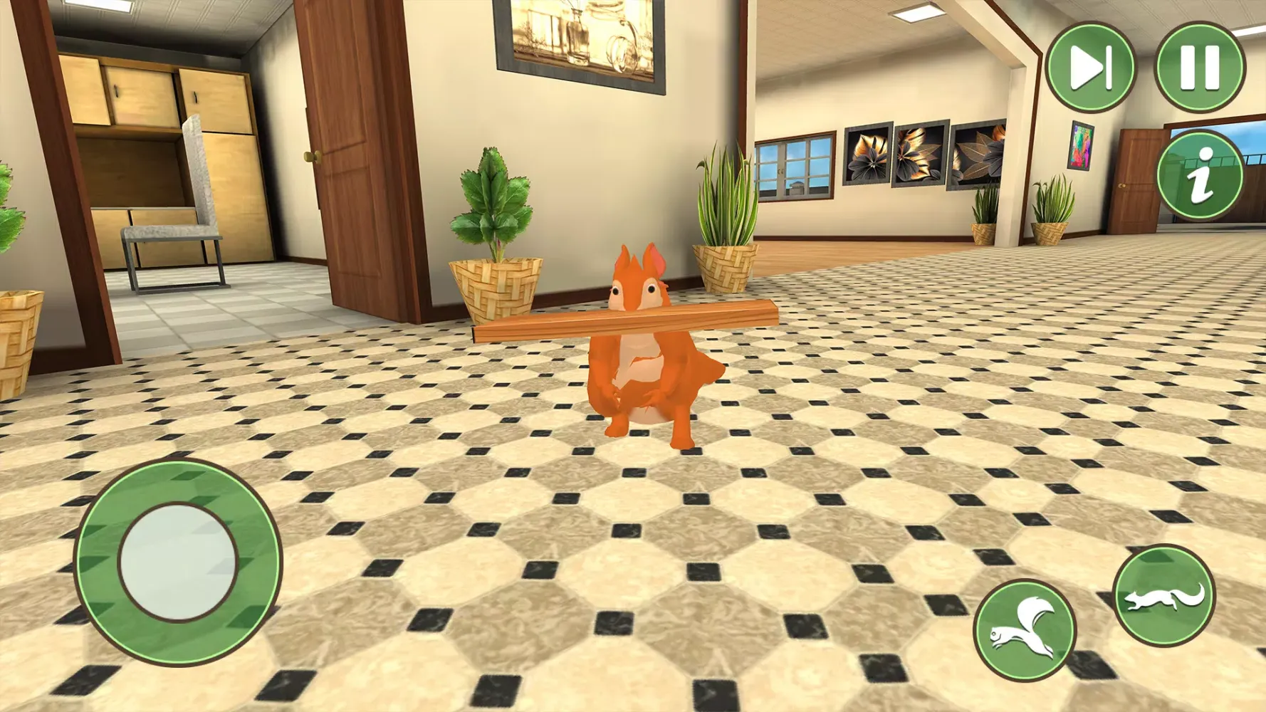 Ảnh chụp màn hình của Virtual Squirrel Simulator 3D