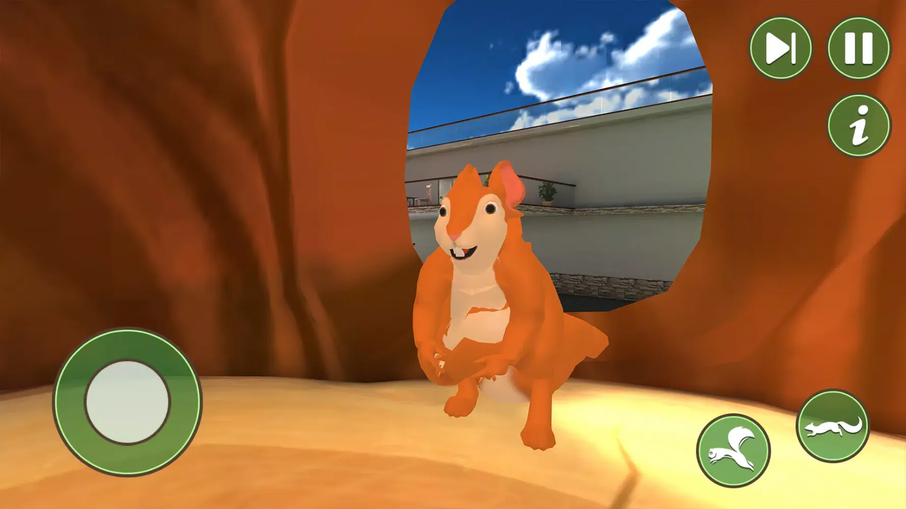 Ảnh chụp màn hình của Virtual Squirrel Simulator 3D