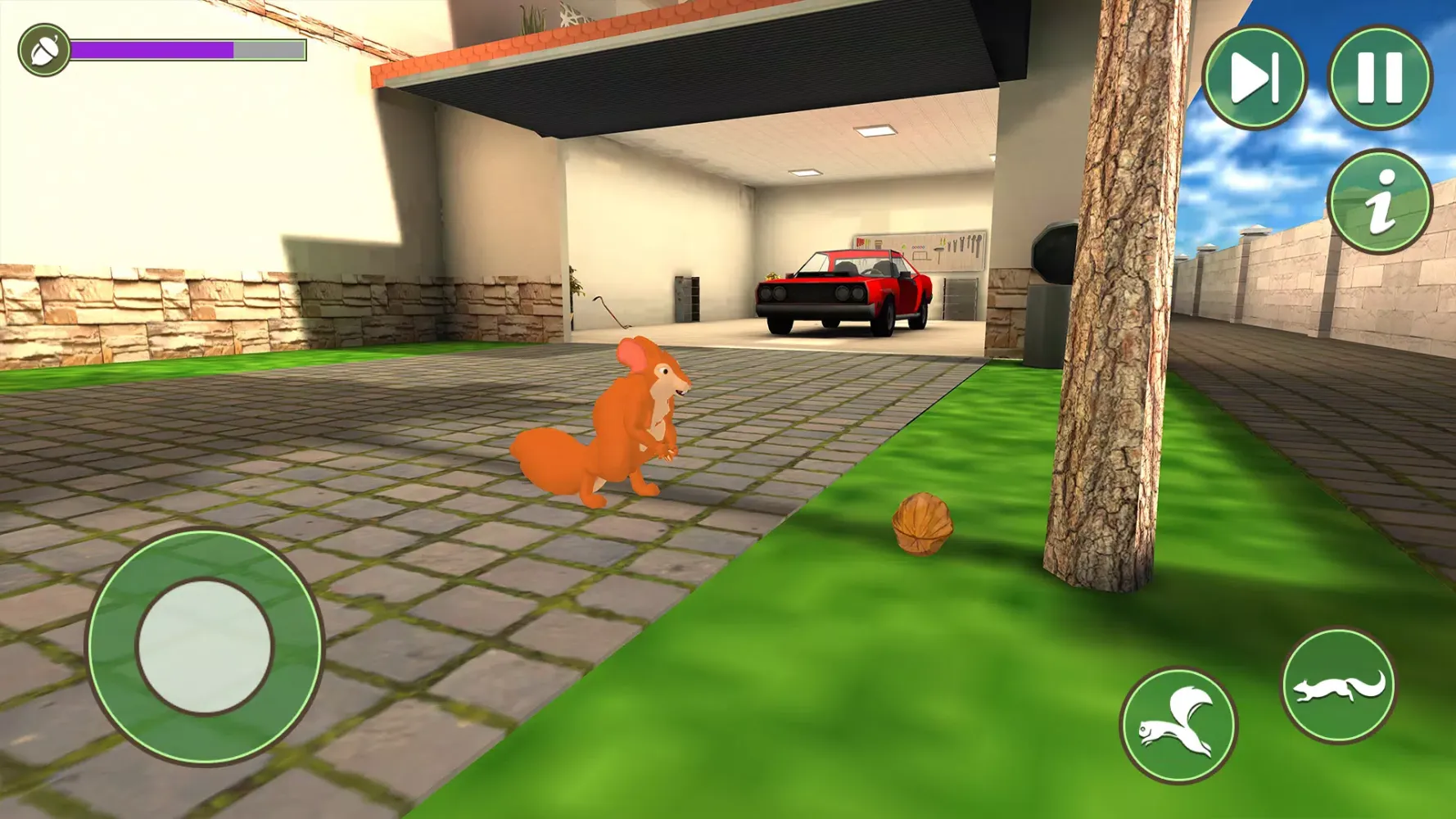 Ảnh chụp màn hình của Virtual Squirrel Simulator 3D