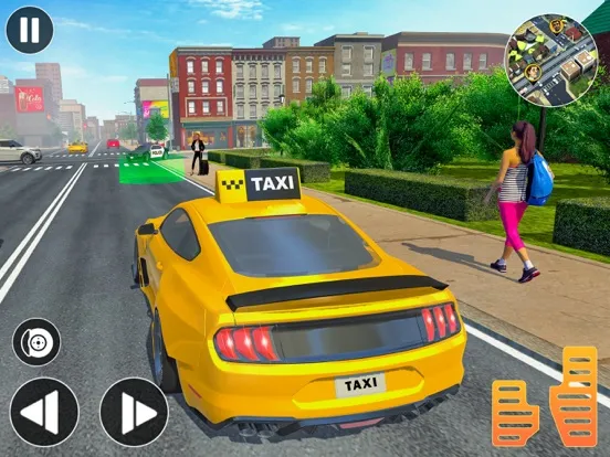 Screenshot di Taxi Driving Sim Game 3D iPad 