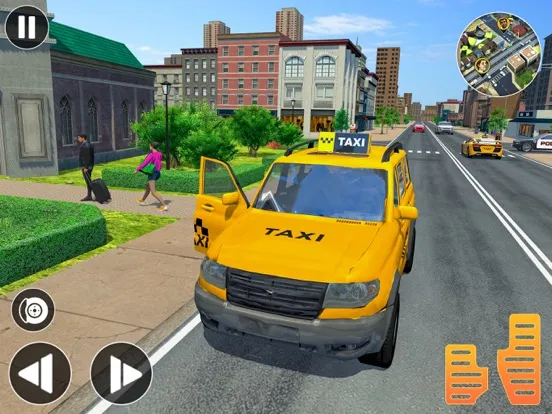 Screenshot di Taxi Driving Sim Game 3D iPad 