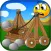 Catapult Rock Bomb Shooting - Desert Exploding Ball Drop Free