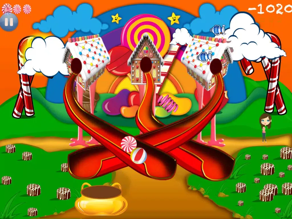 ภาพหน้าจอของ Candy Shop House Mania - Top Sweetness Puzzle Blast World Free iPad 