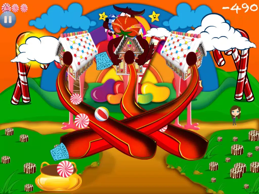 ภาพหน้าจอของ Candy Shop House Mania - Top Sweetness Puzzle Blast World Free iPad 
