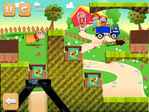 Farm Food Delivery Runner Jumpy Race Frenzy - Rival Bounce Fruit Racing Saga Free iPad 应用截图
